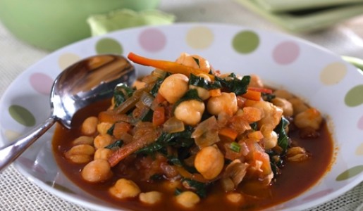 Garbanzos con acelga