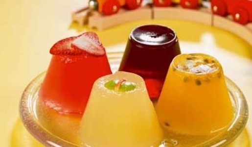 Jugos en gelatina