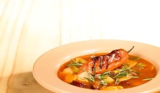 Cazuela de pallares verdes