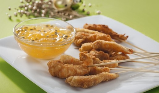 Langostinos empanizados