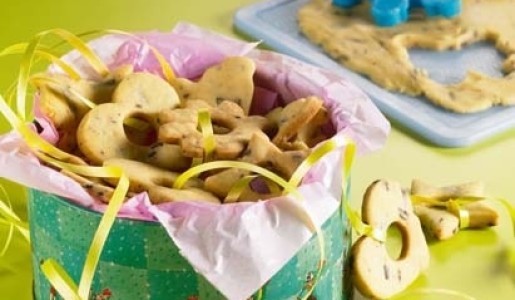 Galletas de naranja y chispas de chocolate