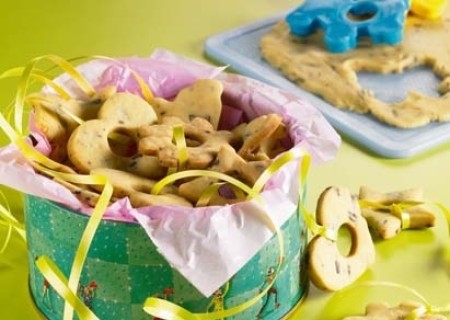 Galletas de naranja y chispas de chocolate