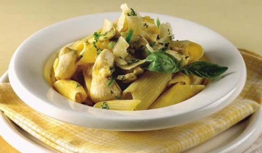 Canutos en salsa de curry de pollo