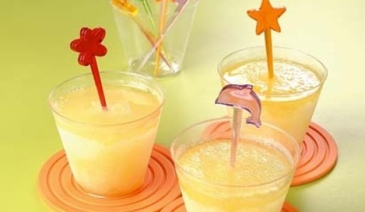 Chupetes helados sunset