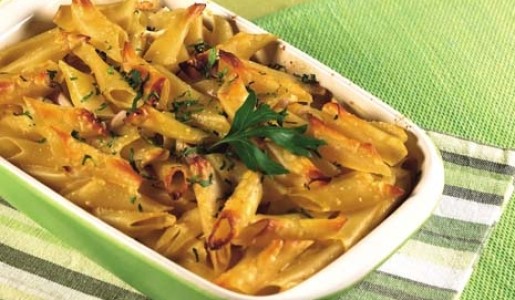 Pastel de canutos con atún