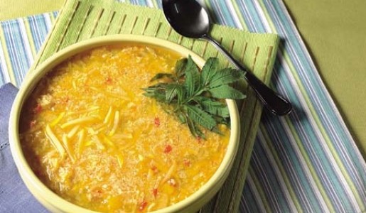 Sopa peruanita de olluco