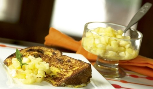 Tostadas francesas de panetón