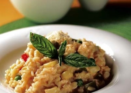 Risotto vegetariano