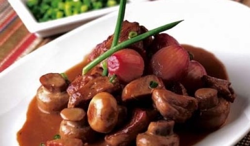 Blanquette de cerdo a la antigua