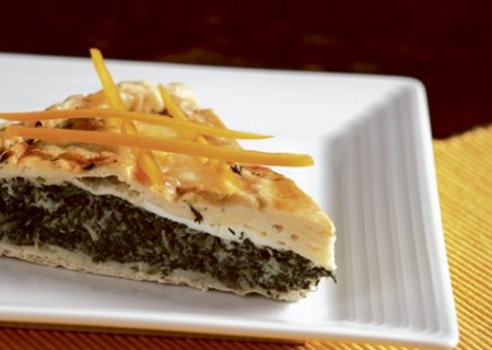 Pastel integral de acelga