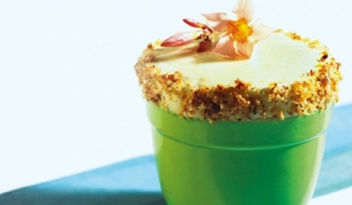 Soufflé helado de limón