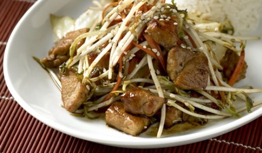 Frejolito chino salteado