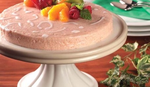 Budín helado frutado