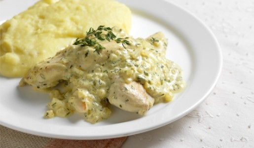 Lomitos de pollo a la mostaza y tomillo