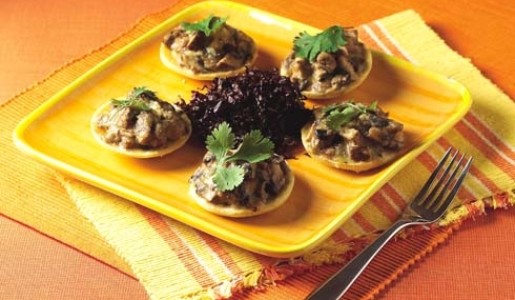 Alcachofas rellenas gratinadas