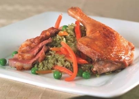 El mejor arroz con pato del mundo