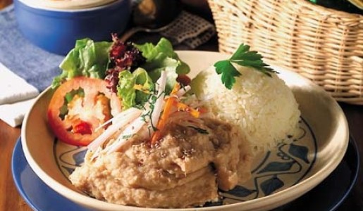 Frejoles guisados para bistec