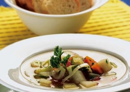 Sopita de verduras