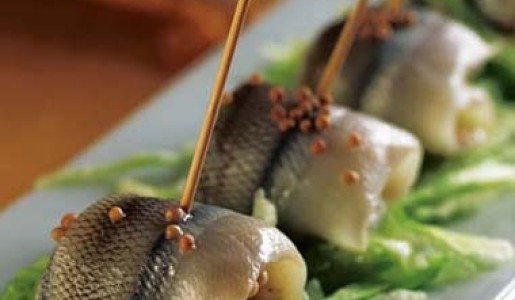 Pejerreyes a la vinagreta