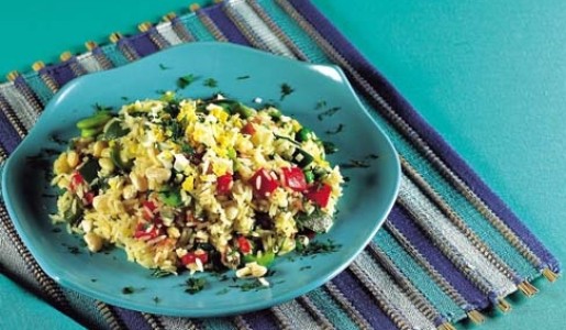 Arroz con verduras