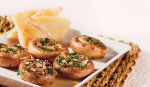 Champiñones rellenos