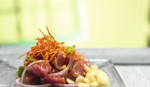Cebiche de atún