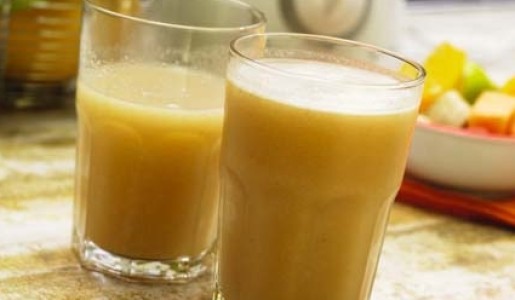 Jugo de manzana y apio