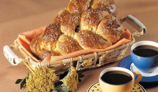 Trenzas de miel y pasas