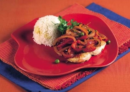 Pescado a la chorrillana