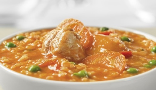 Aguadito de pavita al tomate