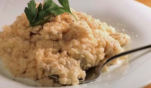 Risotto de alcachofas