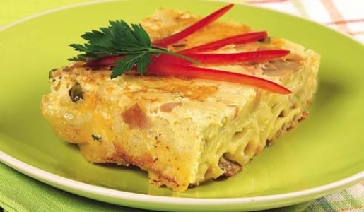 Fritatta de pasta