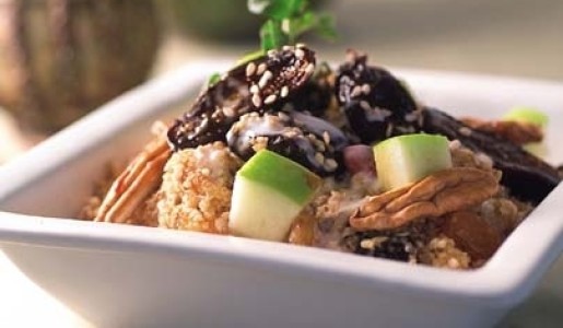 Granola casera con yogur