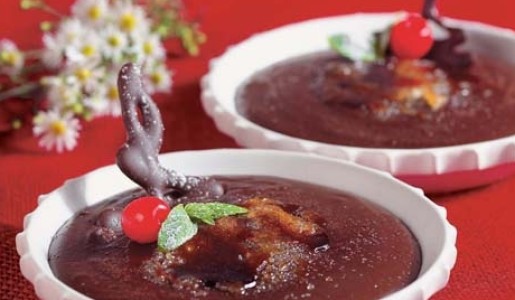 Crème brûlée de chocolate