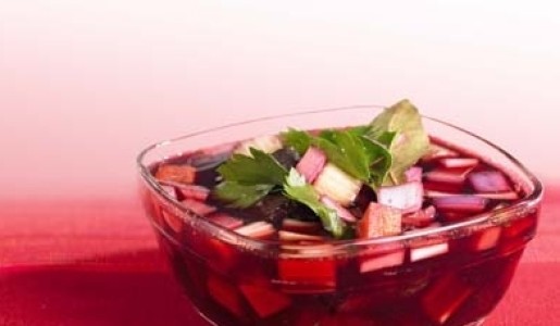 Marinada de vino tinto