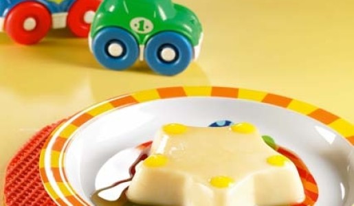 Flan de piña