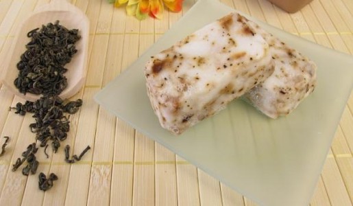 Cómo hacer jabón de té verde