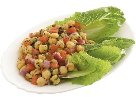 Ensalada de garbanzos