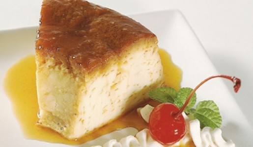 Flan de leche en polvo