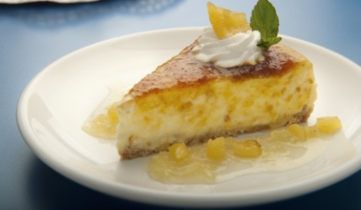 Cheesecake de piña