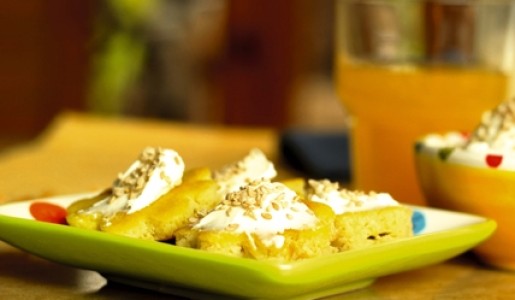 Tortitas de ajonjolí con queso