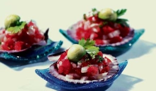 Ensalada acebichada de conchas