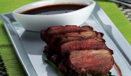 Pechugas de pato a la miel