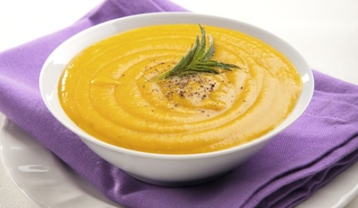 Crema de cebada y zanahoria