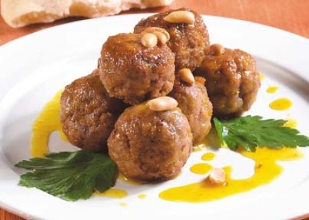 Albóndigas con ají al maracuyá