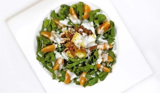 Ensalada de frutos frescos y secos