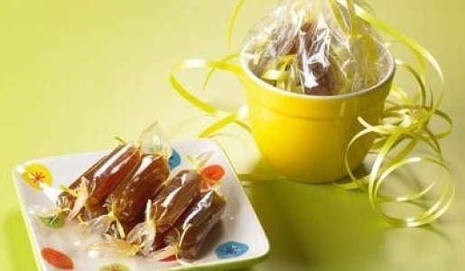 Melcochitas de piña y panela