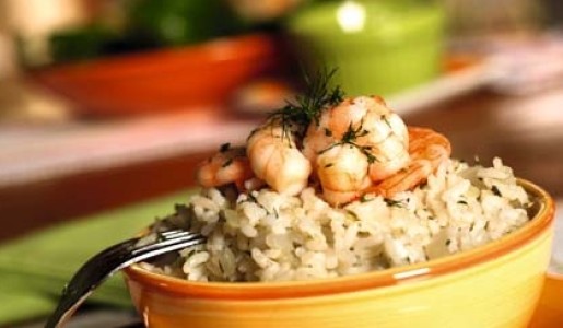 Arroz con langostinos