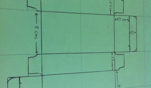 Cómo hacer una caja de cartulina con plantilla