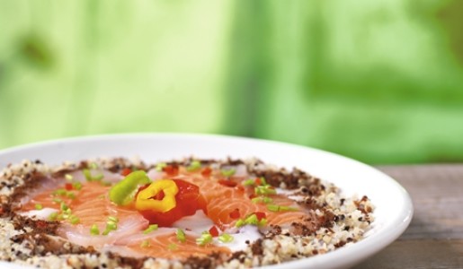 Tiradito mar y tierra